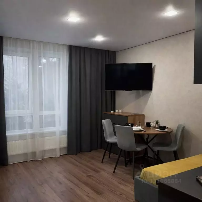 Студия Новосибирская область, Новосибирск ул. Королева, 1Б (30.0 м) - Фото 1