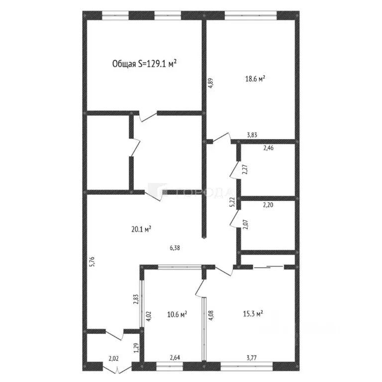 Офис в Кемеровская область, Новокузнецк ул. Тольятти, 9Б (129 м) - Фото 2