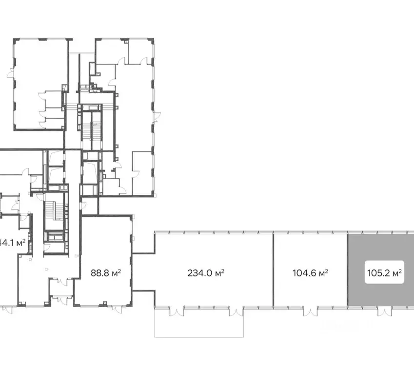 Помещение свободного назначения в Москва Открытое ш., вл9 (105 м) - Фото 2