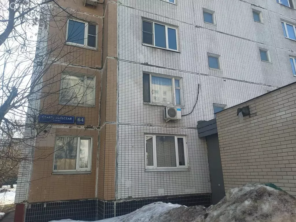 1-комнатная квартира: Москва, Ставропольская улица, 64к2 (39.1 м) - Фото 1