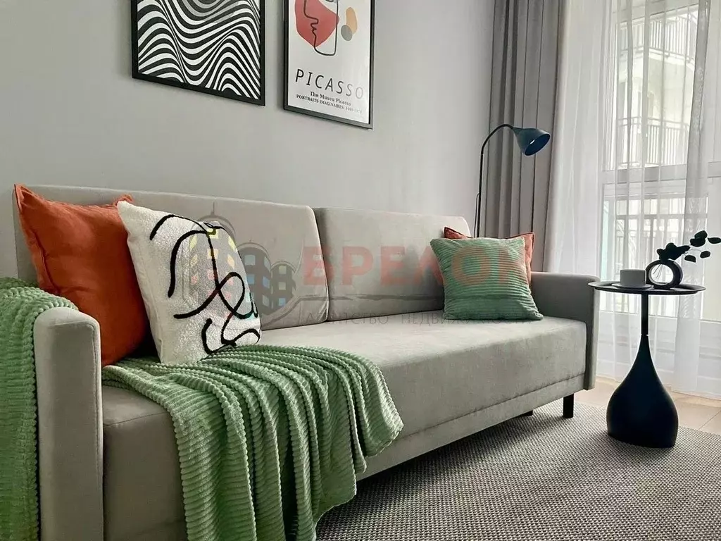 1-к кв. Ростовская область, Ростов-на-Дону ул. Еременко, 110/2с1 (31.0 ... - Фото 1