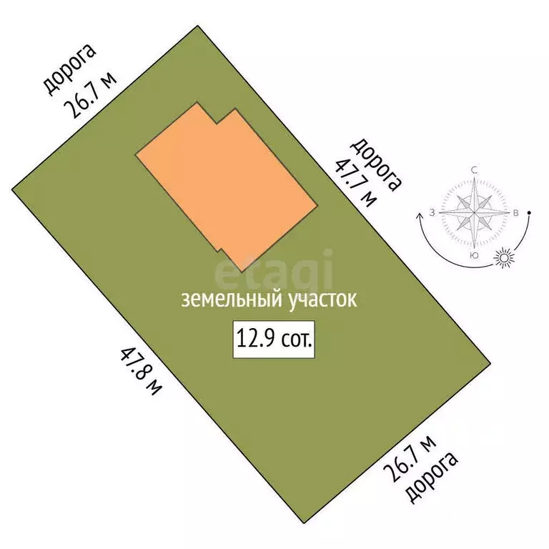 Дом в Новый Уренгой, СНТ Фемида, 1-я Полярная улица (192.3 м) - Фото 1