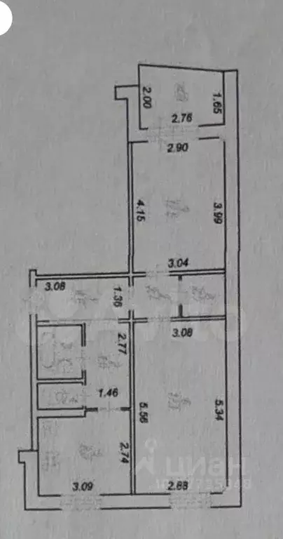 2-к кв. Рязанская область, Рязань Быстрецкая ул., 23 (60.0 м) - Фото 0