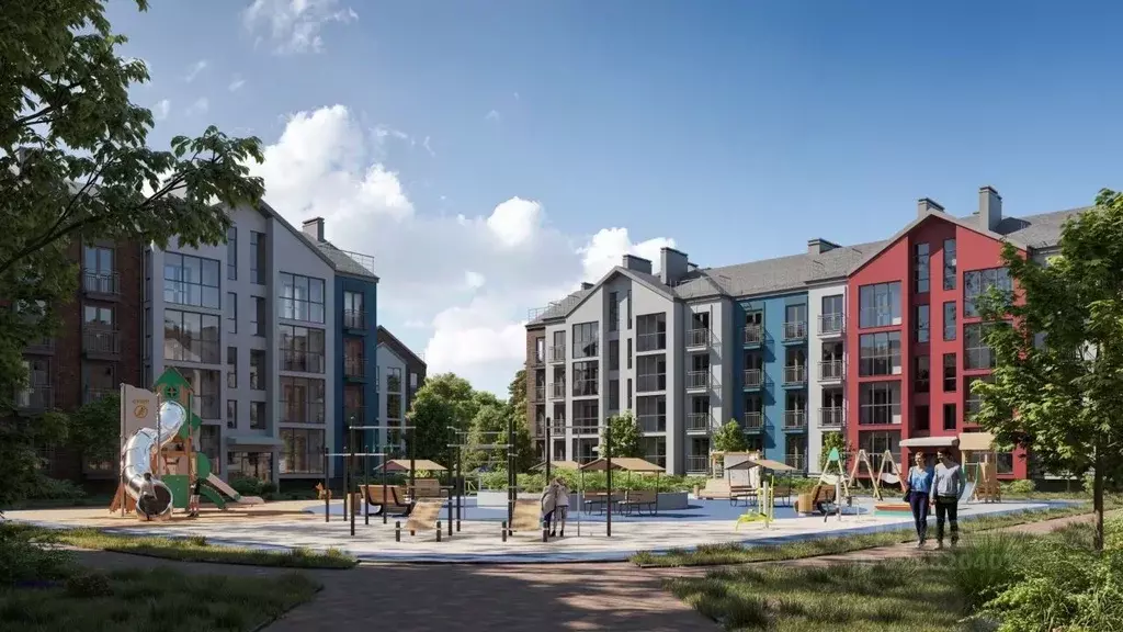 2-к кв. Калининградская область, Зеленоградск пер. 1-й Акварельный, 1 ... - Фото 1