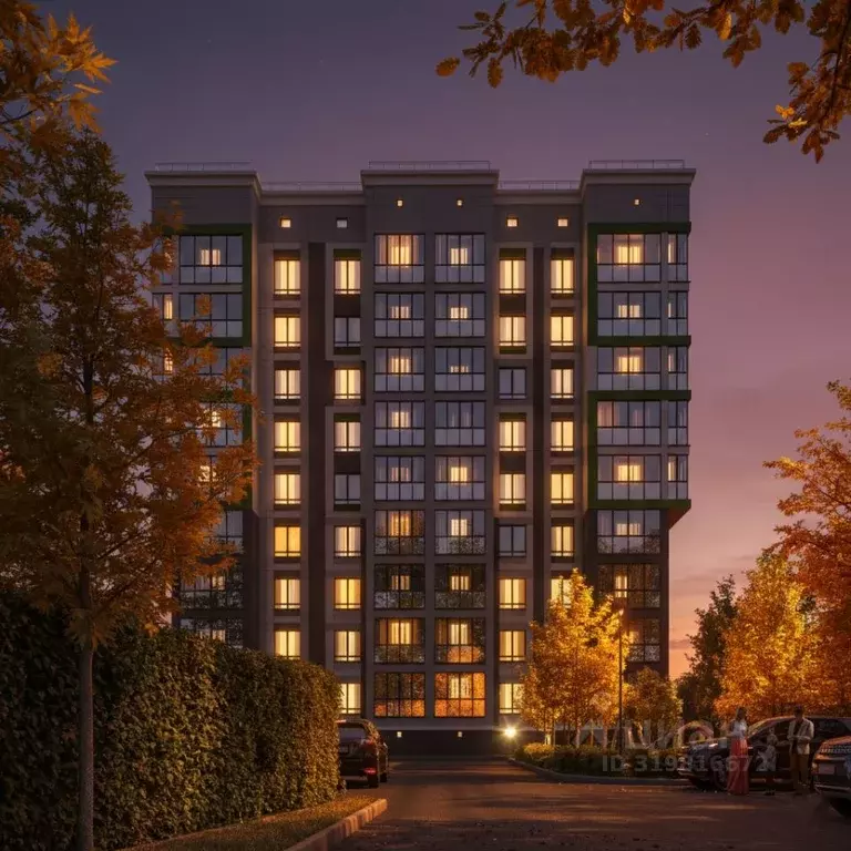 3-к кв. Брянская область, Брянск Некрасова жилой комплекс (75.8 м) - Фото 2