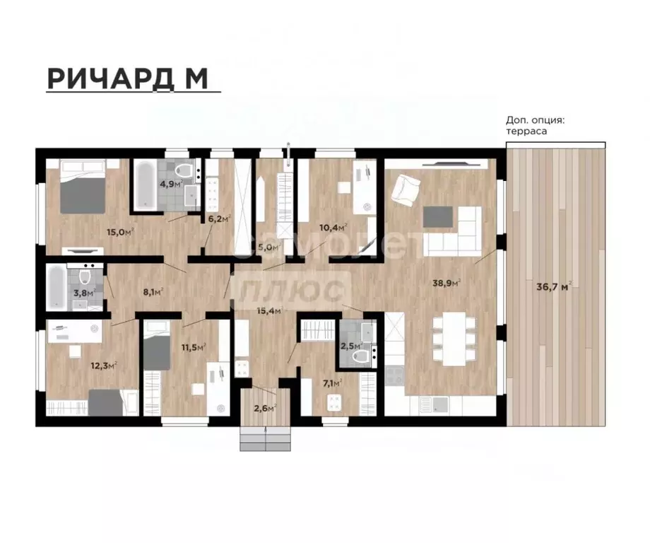 Дом в Челябинская область, Сосновский муниципальный округ, Поселок ... - Фото 2