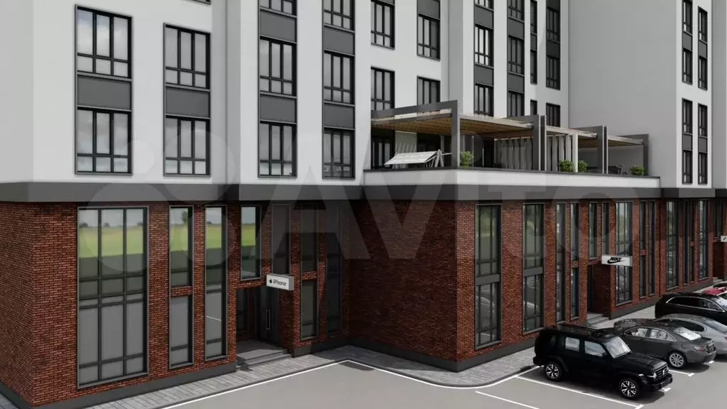 1-к. квартира, 40,9 м, 5/9 эт. - Фото 1