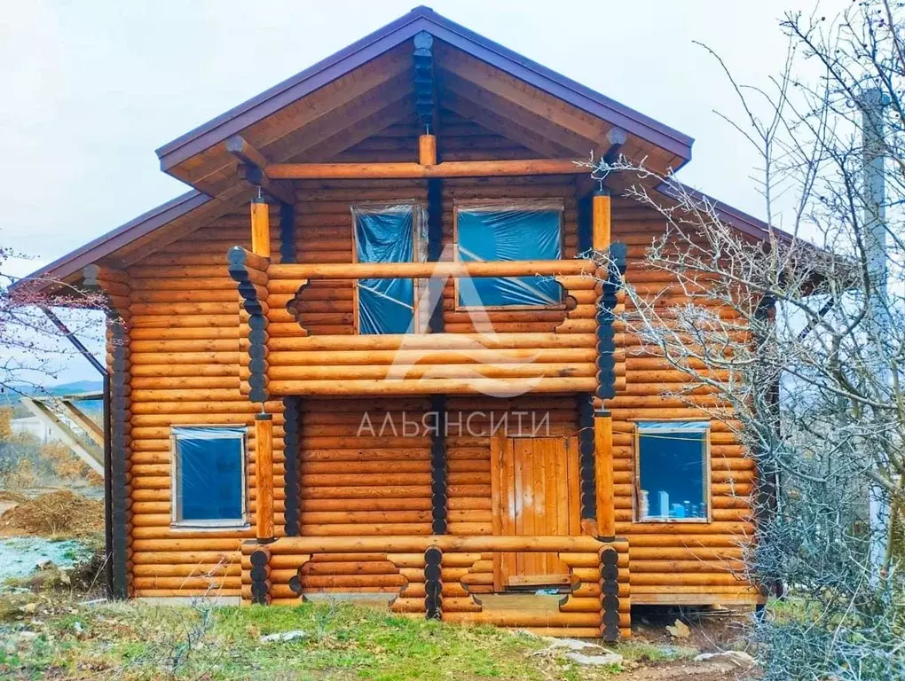 Дом в Крым, Алушта муниципальный округ, с. Верхняя Кутузовка ул. ... - Фото 0