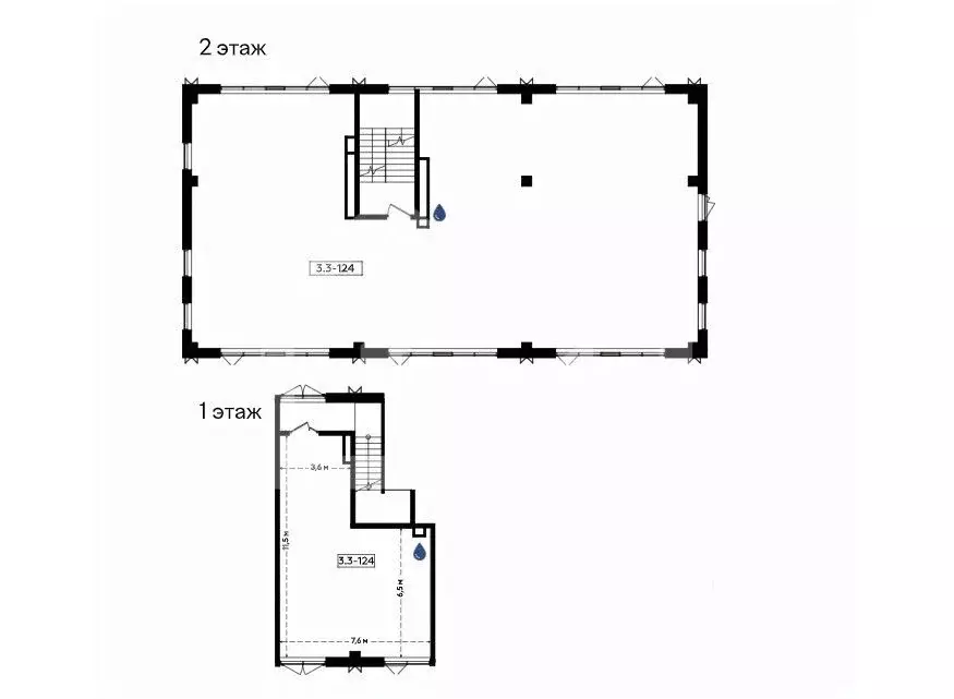 Помещение свободного назначения в Москва БК Прокшино тер., 3 (397 м) - Фото 2