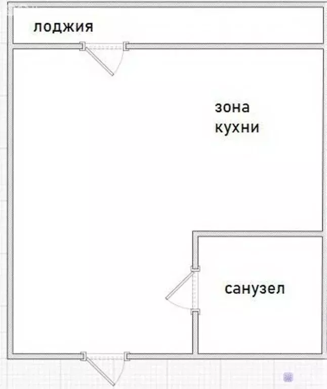 Квартира-студия: Барнаул, улица Советской Армии, 71 (25.6 м) - Фото 1