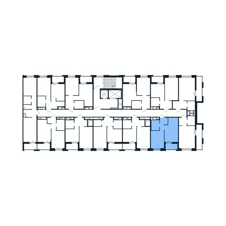 1-комнатная квартира: Новоселье, Центральная улица, 30к1 (32 м) - Фото 2