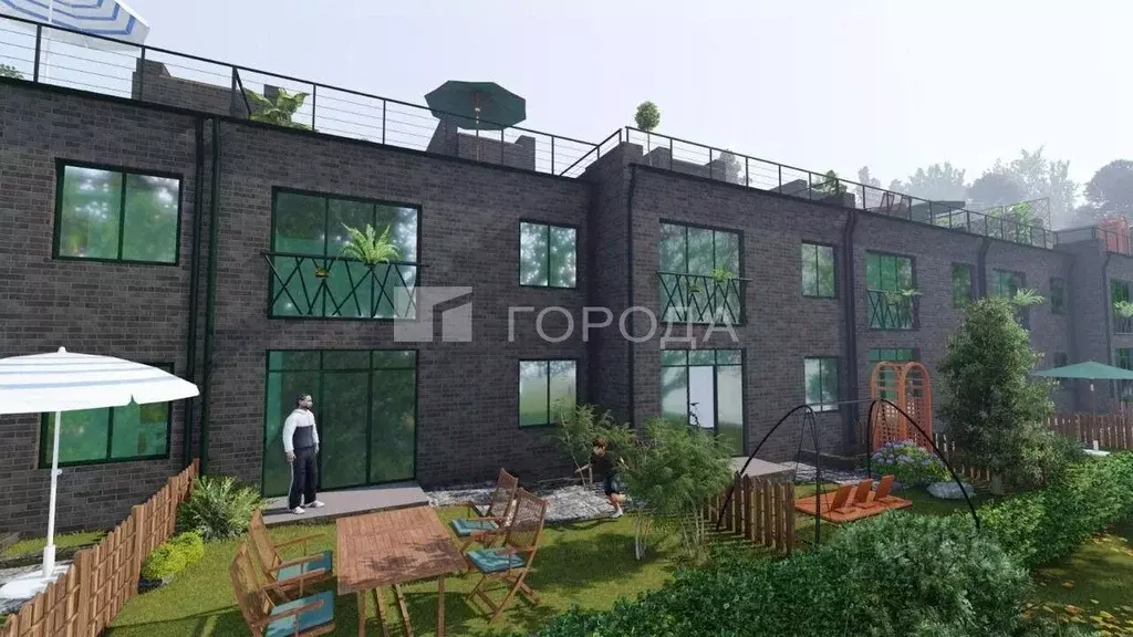 Таунхаус в Новосибирская область, Бердск Морская ул., 30 (190 м) - Фото 2