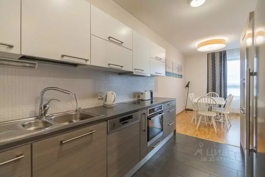 3-к кв. Санкт-Петербург наб. Реки Смоленки, 35к1 (109.3 м) - Фото 0