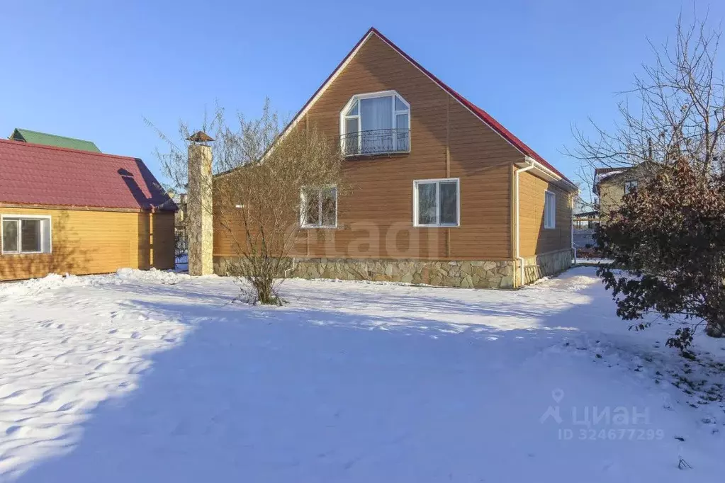 Дом в Омская область, Омский район, с. Пушкино Степная ул., 2 (174 м) - Фото 1