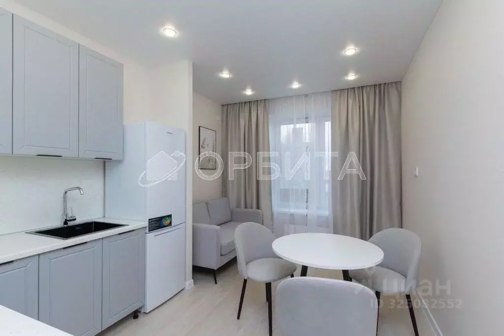 1-к кв. Тюменская область, Тюмень ул. Владислава Крапивина, 4 (34.2 м) - Фото 1