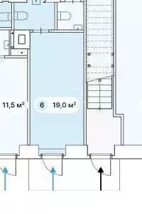 Торговая площадь в Москва Бауманская ул., 33/2С3 (19 м) - Фото 2