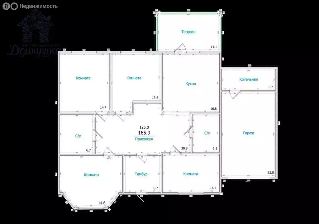 Дом в Ямное, КП Титимитино (165 м) - Фото 1