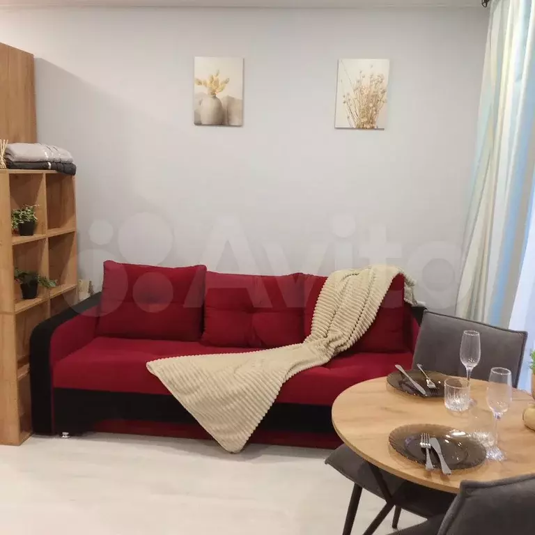 Квартира-студия, 16,8 м, 1/9 эт. - Фото 1