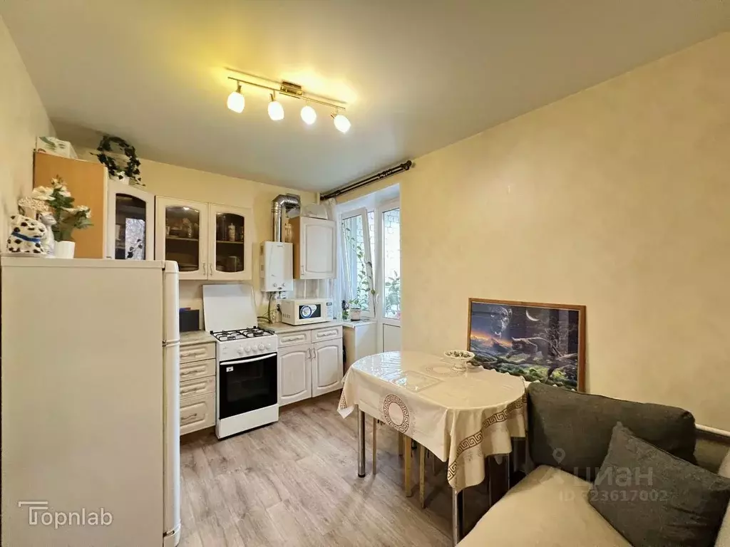 1-к кв. Нижегородская область, Кстово Береговая ул., 2 (35.8 м) - Фото 2