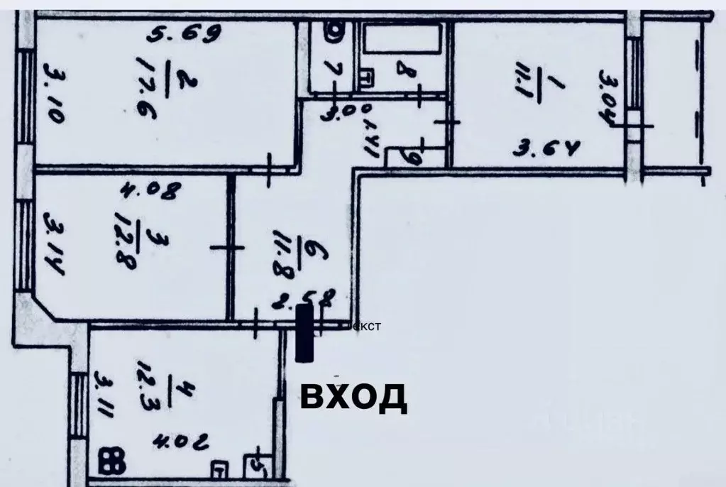 3-к кв. Кировская область, Киров Радужный мкр, ул. Конституции, 5 ... - Фото 1