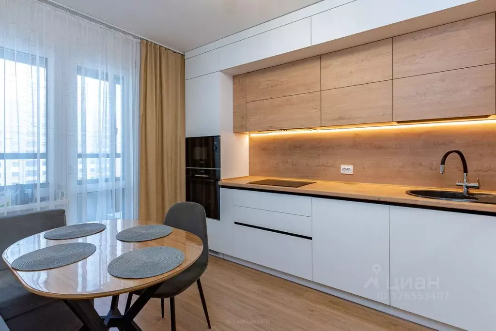 2-к кв. Санкт-Петербург ул. Дыбенко, 7к1 (51.9 м) - Фото 1