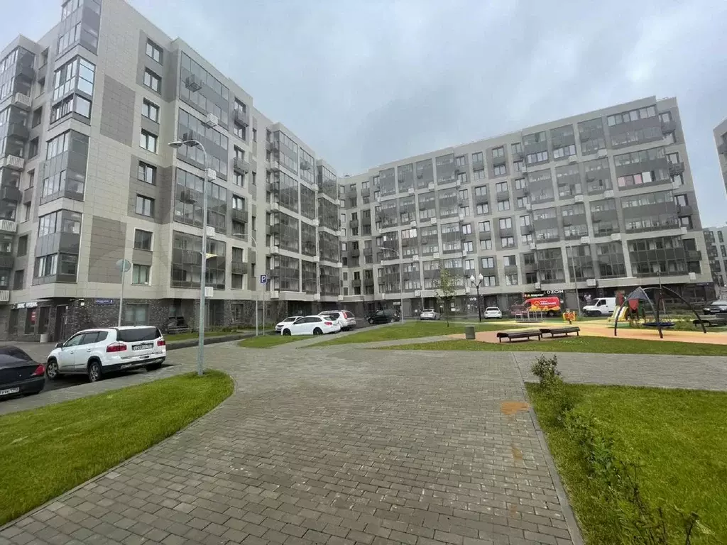 1-к. квартира, 39,5 м, 2/9 эт. - Фото 0