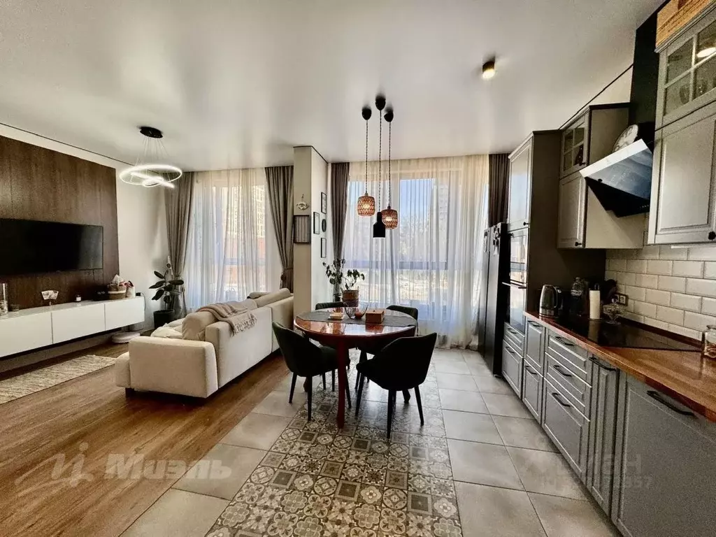 3-к кв. Москва Скандинавия жилой комплекс, ул. Эдварда Грига, 5 (79.6 ... - Фото 2