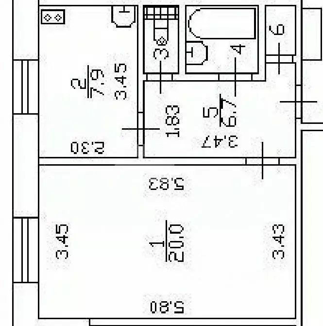 1-к кв. Санкт-Петербург Школьная ул., 114к2 (39.2 м) - Фото 2