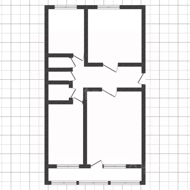 3-к кв. Курская область, Курск ул. Гоголя, 47 (62.7 м) - Фото 2