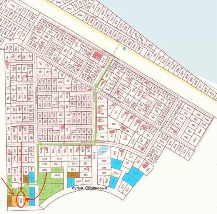 Участок в Обуховка, Сиреневый бульвар (7.8 м) - Фото 1