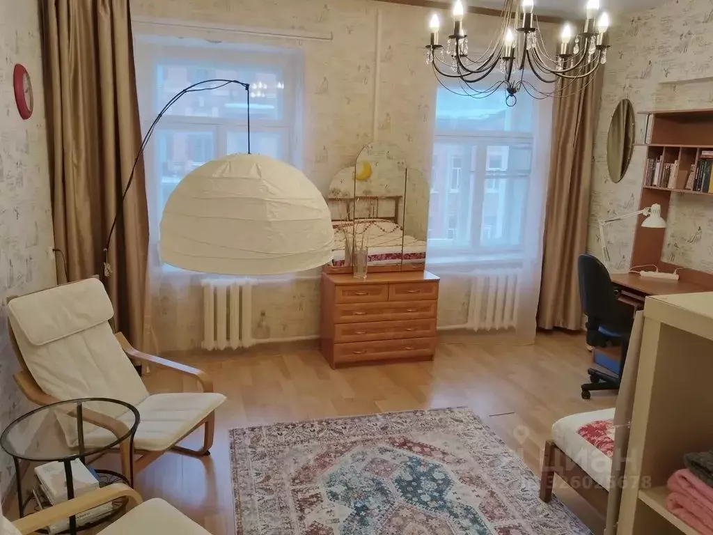 Комната Санкт-Петербург 2-я Васильевского острова линия, 33 - Фото 1