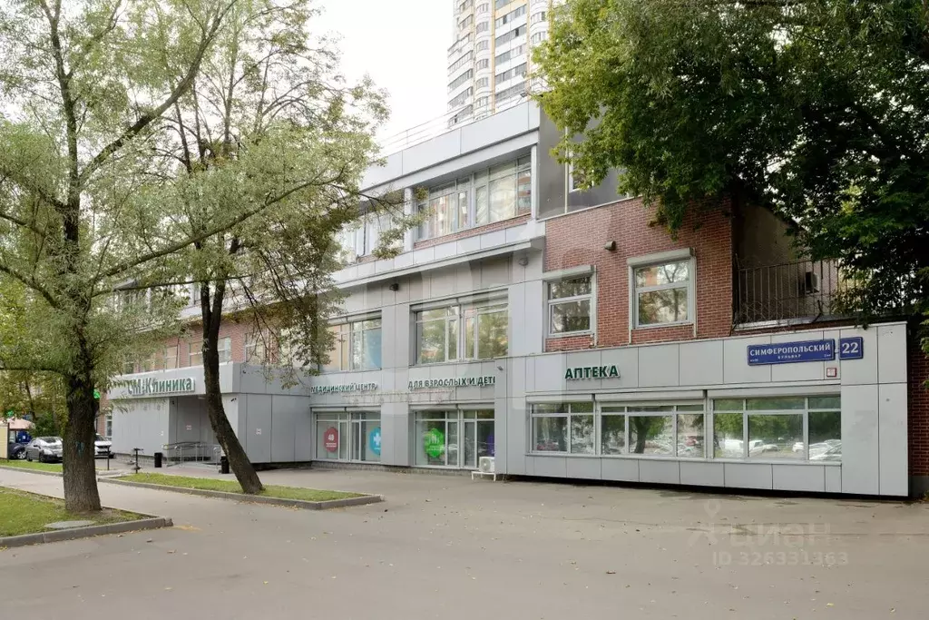 Помещение свободного назначения в Москва Симферопольский бул., 22 ... - Фото 2