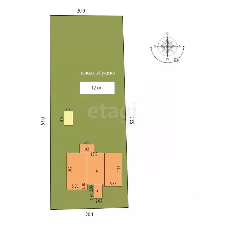 Дом в Ростовская область, Новошахтинск Библиотечная ул. (348 м) - Фото 2
