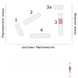 Студия Санкт-Петербург ЛСР Большая Охта жилой комплекс (21.7 м) - Фото 1