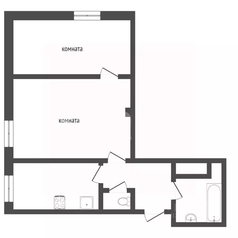 2-к кв. Ярославская область, Ярославль Автозаводская ул., 87а (43.5 м) - Фото 2