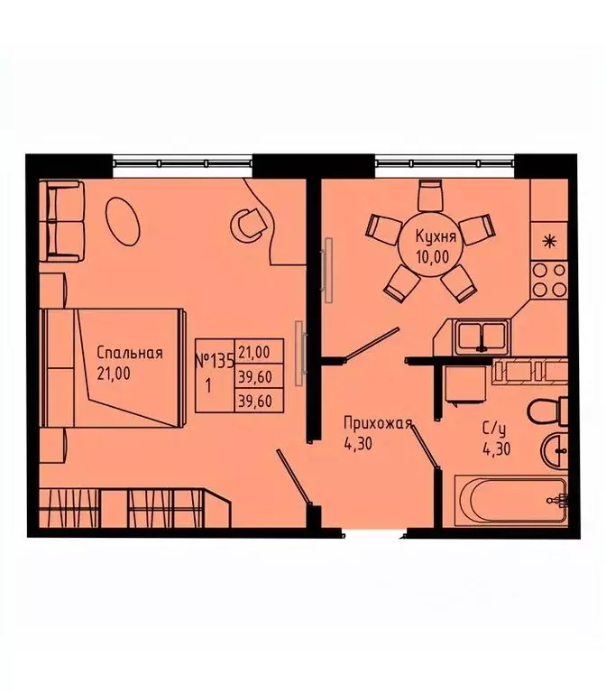 1-к кв. Ленинградская область, Коммунар г. Гатчинский муниципальный ... - Фото 1