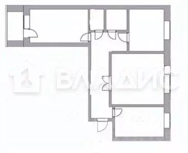 3-к кв. Пензенская область, Пенза Ладожская ул., 141 (63.3 м) - Фото 2