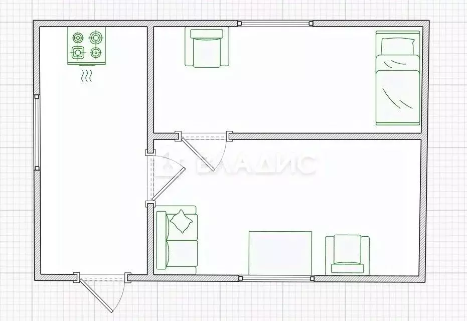 Дом в Пензенская область, Пензенский район, Воскресеновский сельсовет, ... - Фото 2