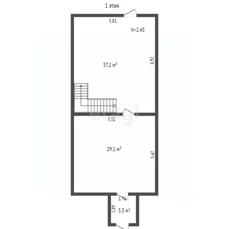 Торговая площадь в Саха (Якутия), Якутск ул. Чернышевского, 101к1 (140 ... - Фото 2