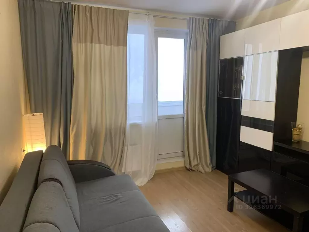 1-к кв. Москва Химкинский бул., 14к3 (36.4 м) - Фото 1