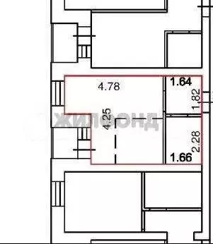 Квартира-студия, 24 м, 7/10 эт. - Фото 1