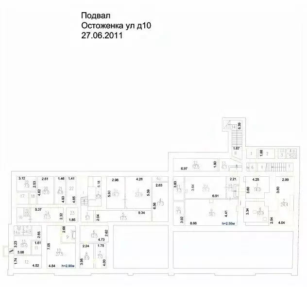 Помещение свободного назначения в Москва ул. Остоженка, 10 (4908 м) - Фото 2