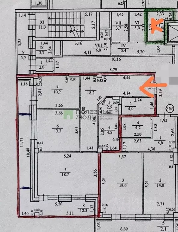 2-к кв. Забайкальский край, Чита ул. Костюшко-Григоровича, 44 (83.17 ... - Фото 2