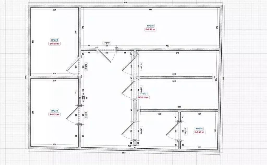 4-к кв. Ингушетия, Назрань Московская ул. (130.0 м) - Фото 1
