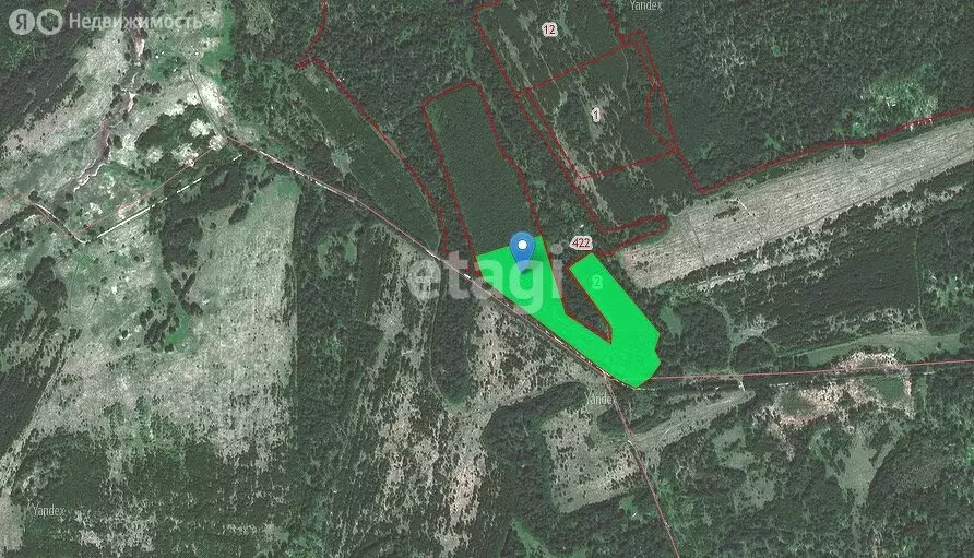 Участок в село Кафтанчиково, Зелёная улица (673 м) - Фото 0