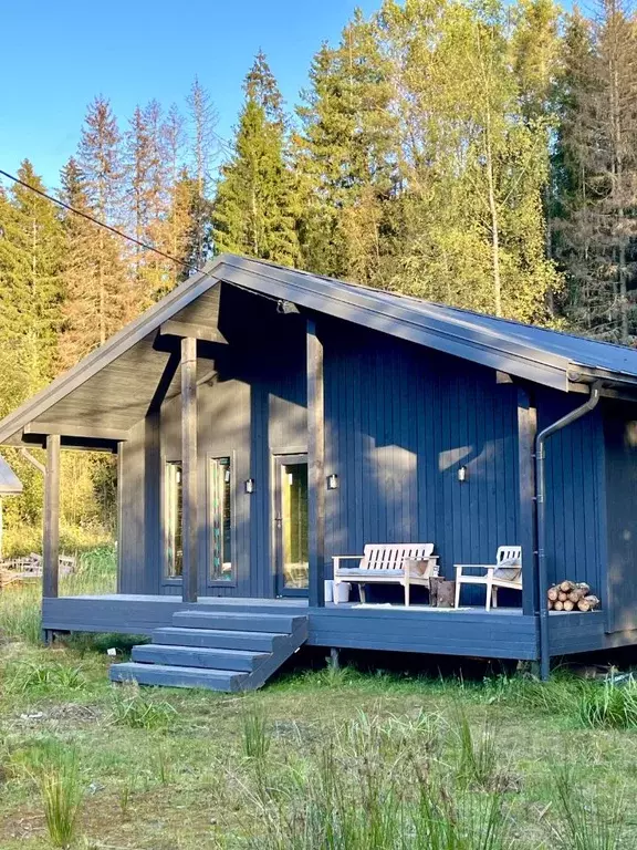 Дом в Ленинградская область, Выборгский район, Полянское с/пос, Звезда ... - Фото 1