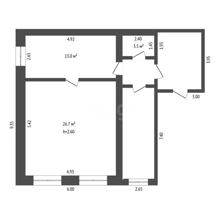 Дом в Владимирская область, Ковровский муниципальный округ, деревня ... - Фото 1