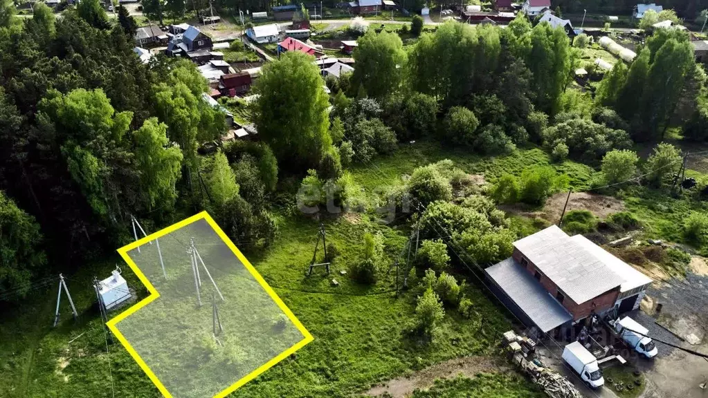 Участок в Томская область, Томск д. Лоскутово, Октябрьская ул. (7.2 ... - Фото 2