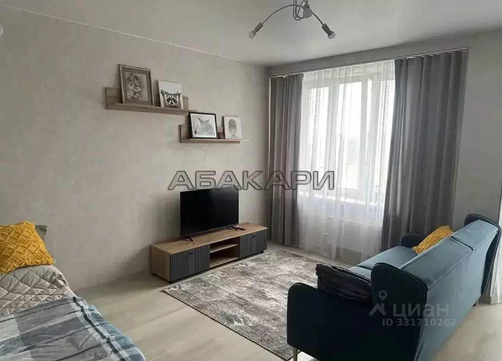 Студия Красноярский край, Красноярск Взлетная ул., 7Ж (35.0 м) - Фото 1