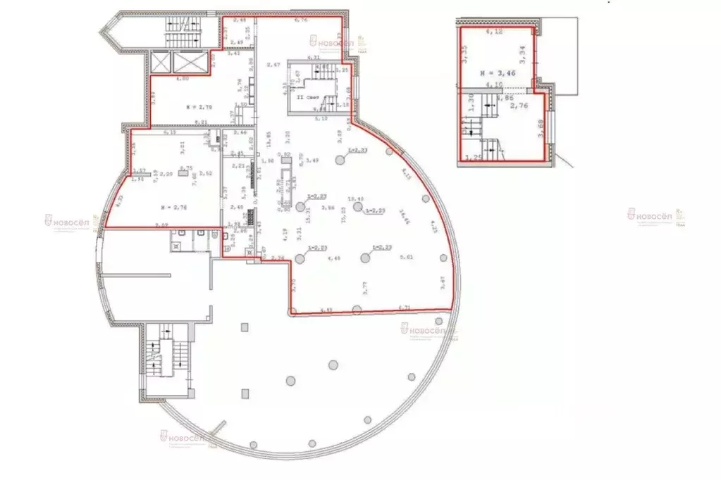 Офис в Свердловская область, Екатеринбург ул. Советская, 40 (350 м) - Фото 1